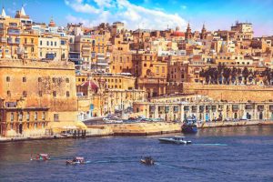 Valetta - ein malerischer aber dicht bebauter Ort auf Malta
